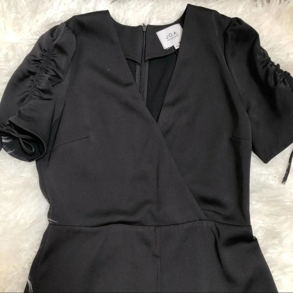 J.O.A. Los Angeles Romper Size Small Black 5880 - Picture 3 of 11